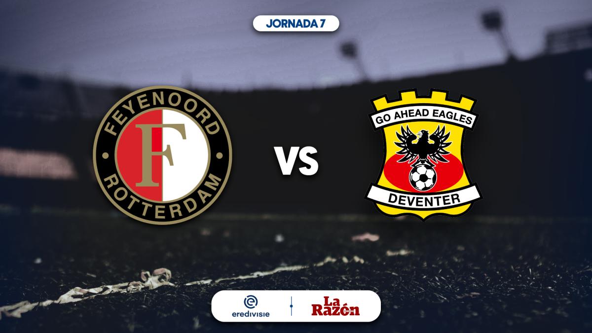 Feyenoord vs Go Ahead Eagles | Eredivisie ¿Dónde y a qué hora VER el partido de la Jornada 7 EN VIVO gratis?