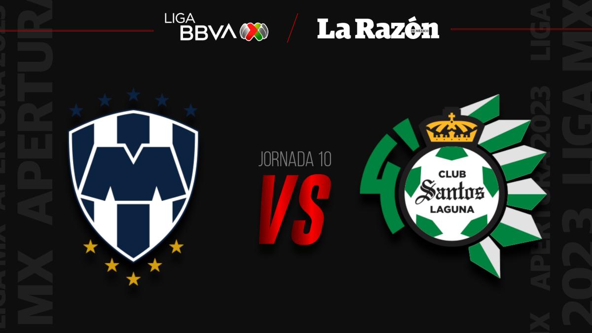 Monterrey vs Santos: Hora y en qué canal pasan EN VIVO el juego de la Jornada 10 del Apertura 2023