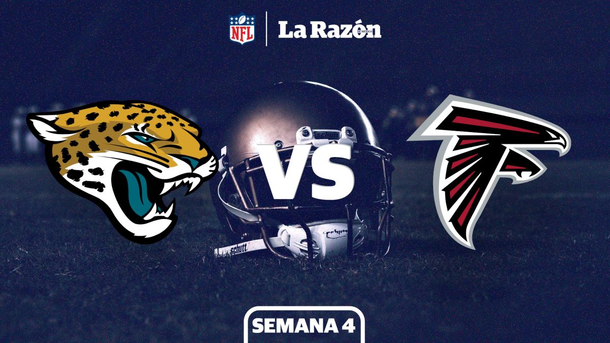 Jacksonville Jaguars vs Atlanta Falcons: Horario y canal dónde ver EN VIVO el juego de Semana 4 GRATIS