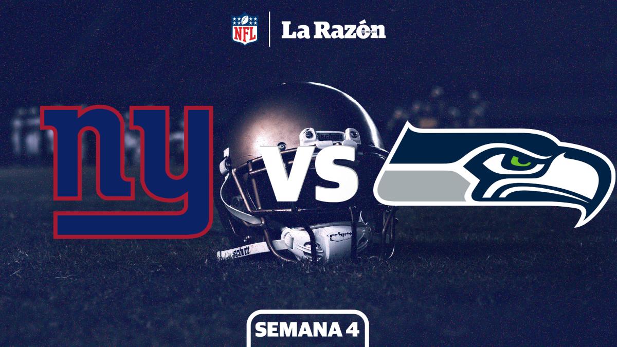 New York Giants vs Seattle Seahawks: Horario y canal dónde ver EN VIVO el juego de Semana 4 de la NFL GRATIS