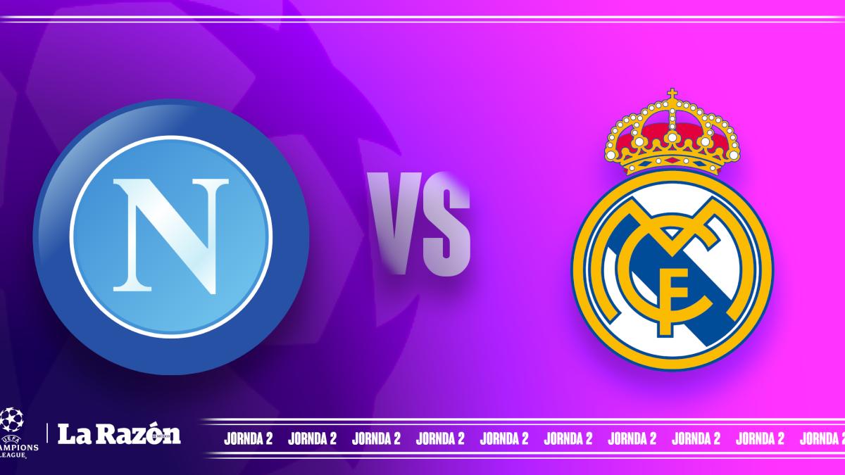 Napoli vs Real Madrid: Horario y canal dónde ver EN VIVO el juego de Champions League GRATIS