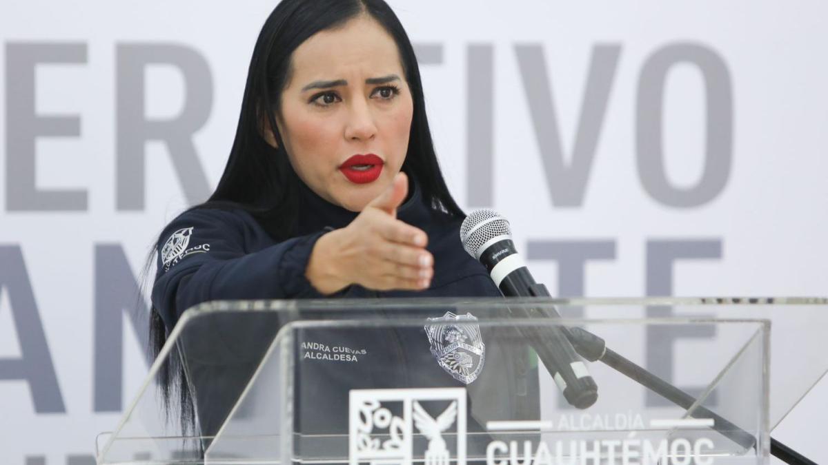 Sandra Cuevas amaga con romper con la alianza opositora en CDMX