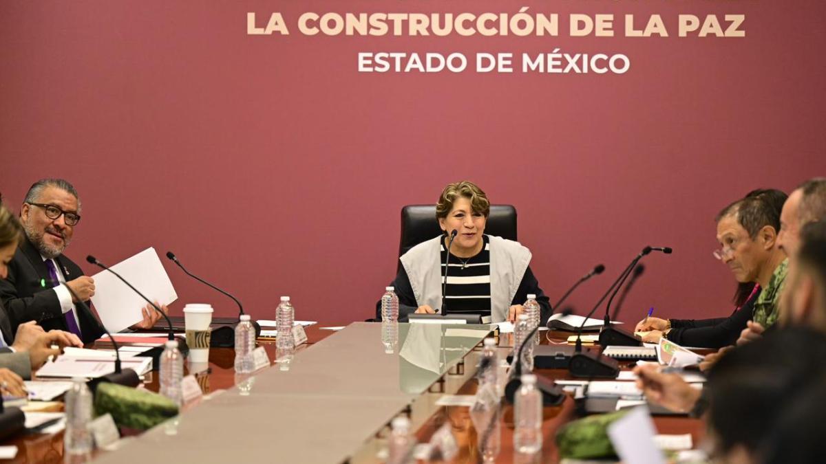 Gobernadora Delfina Gómez atiende demandas de seguridad en décimo tercera Mesa de Coordinación para la Construcción de la Paz