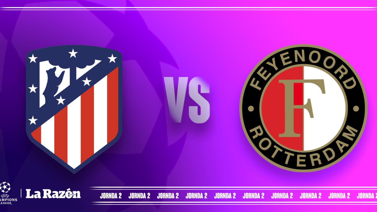 Atlético de Madrid vs Feyenoord | ¿Dónde y a qué hora VER el partido de Champions League EN VIVO y GRATIS?