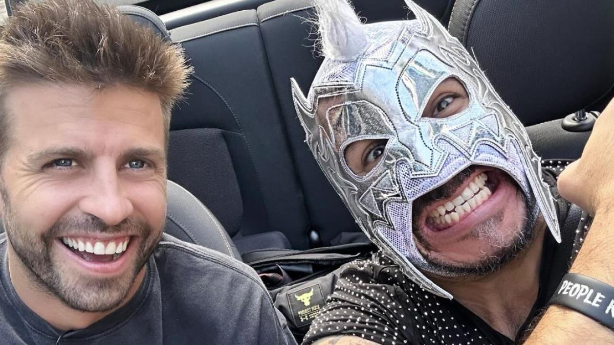 Piqué se sube al volante con el Escorpión Dorado y ¿habló de Shakira? | VIDEO