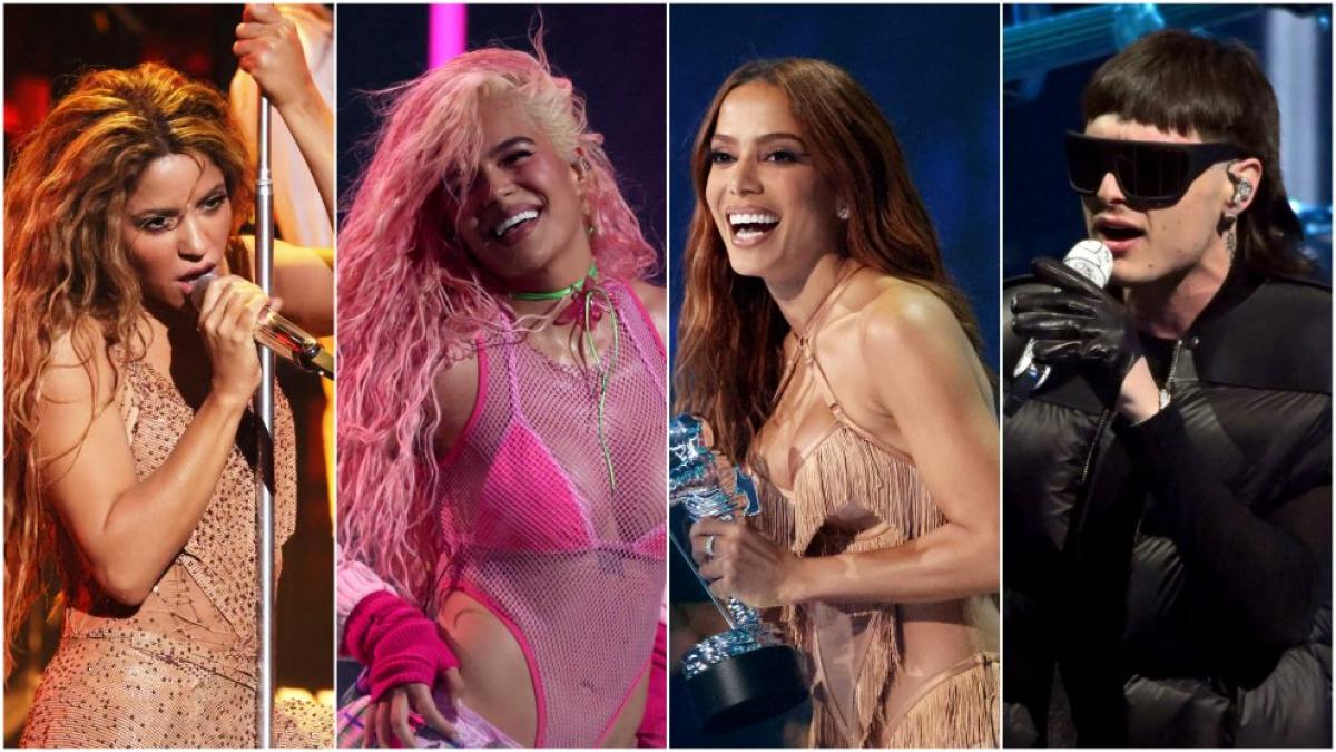 Latinos como Peso Pluma y Shakira arrasan las nominaciones de los MTV Europe Music Awards 2023