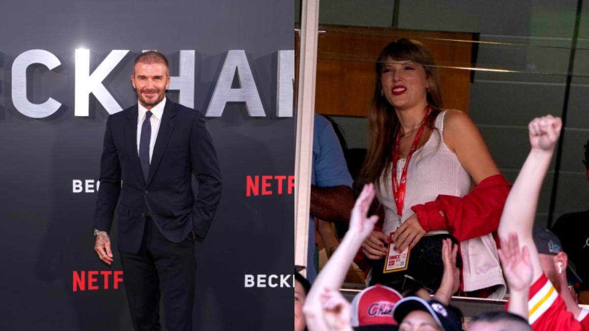 NFL: Taylor Swift recibe el mejor consejo por parte de David Beckham sobre su relación con Travis Kelce