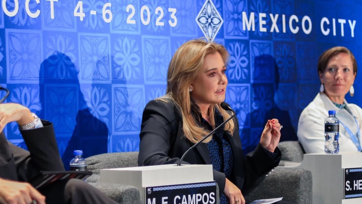 Participa Maru Campos en el North Capital Forum en la CDMX