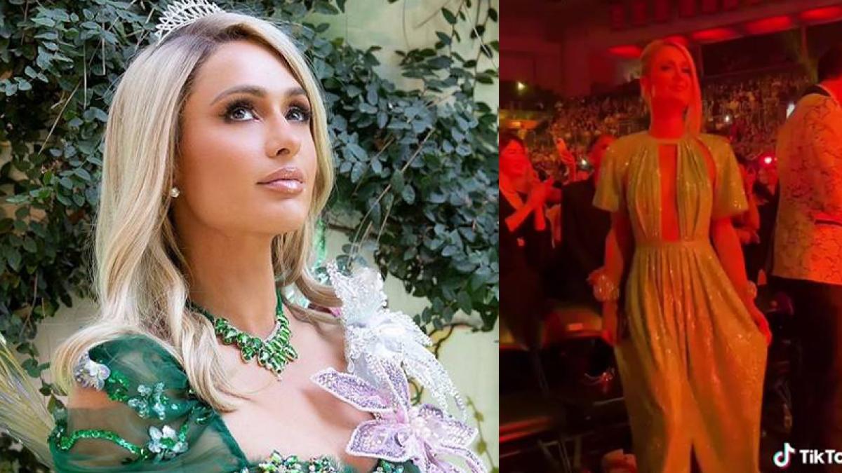 Paris Hilton deslumbra al bailar las cumbias de Los Ángeles Azules (VIDEO)