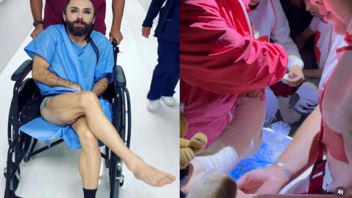 Jay de la Cueva se fractura el pie tras capida en concierto ¿Karma por dejar Moderatto?