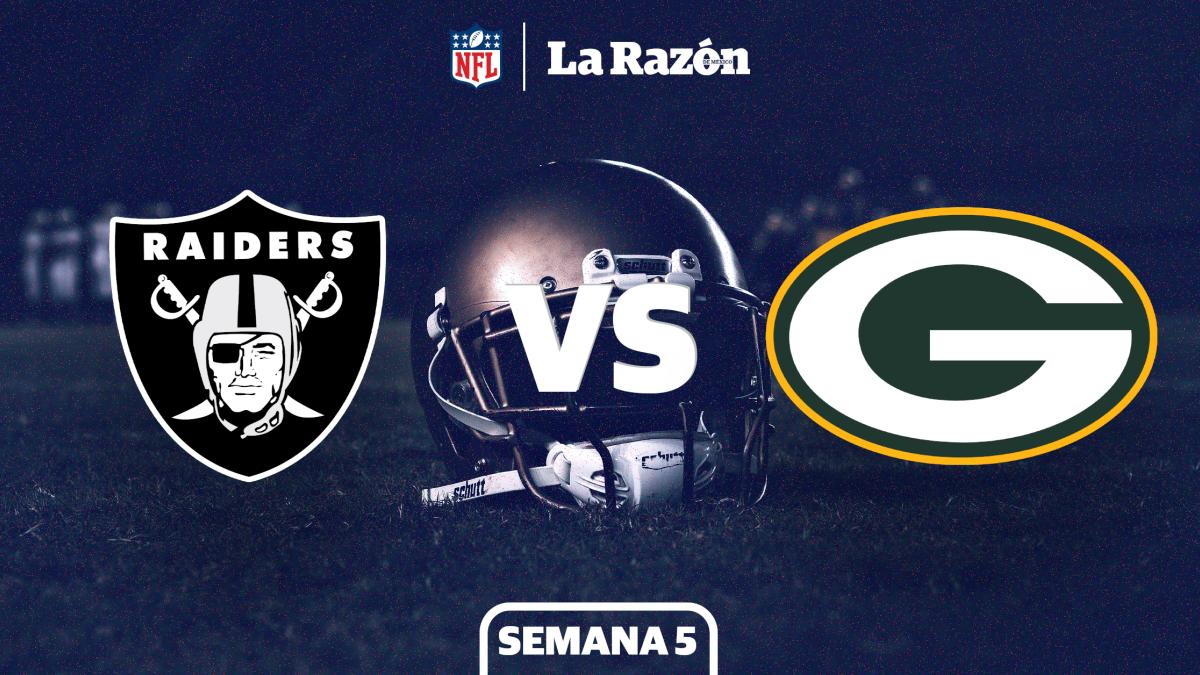 Las Vegas Raiders vs Green Bay Packers Horario y canal dónde ver EN