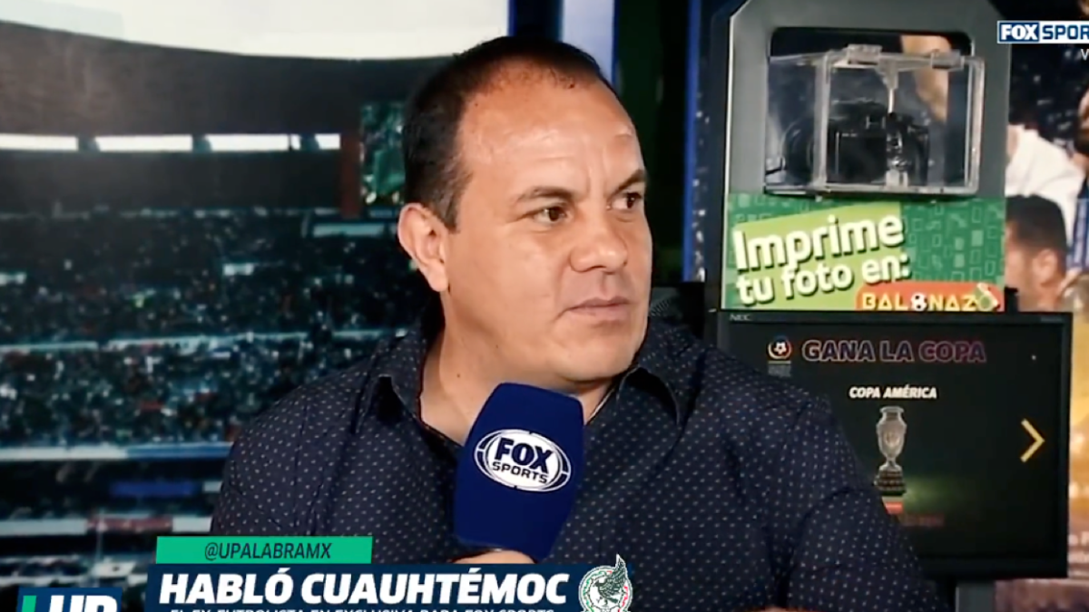 Cuauhtémoc Blanco demerita los goles de Santiago Giménez en la Eredivisie y pide no volverse locos