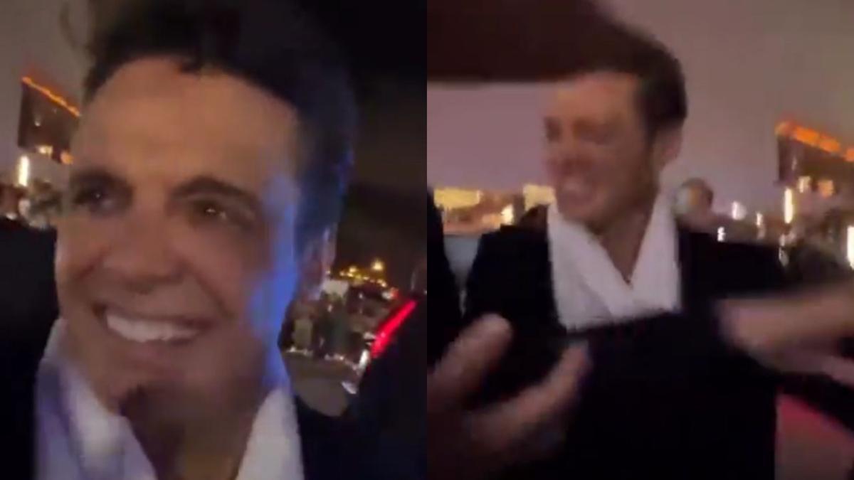 Luis Miguel defiende a fan de su violento guardaespaldas y evita una pelea (VIDEO)