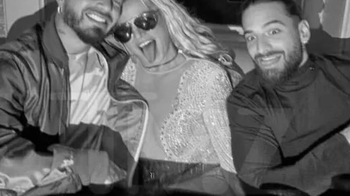 ¿Felices los 3? Britney Spears, Maluma y J Balvin pasan la noche juntos en NY