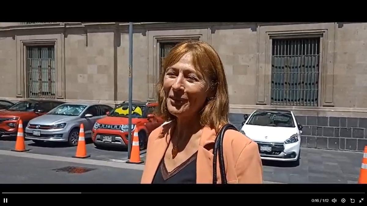 Tatiana Clouthier visita a AMLO en Palacio Nacional; rechaza regresar al gabinete