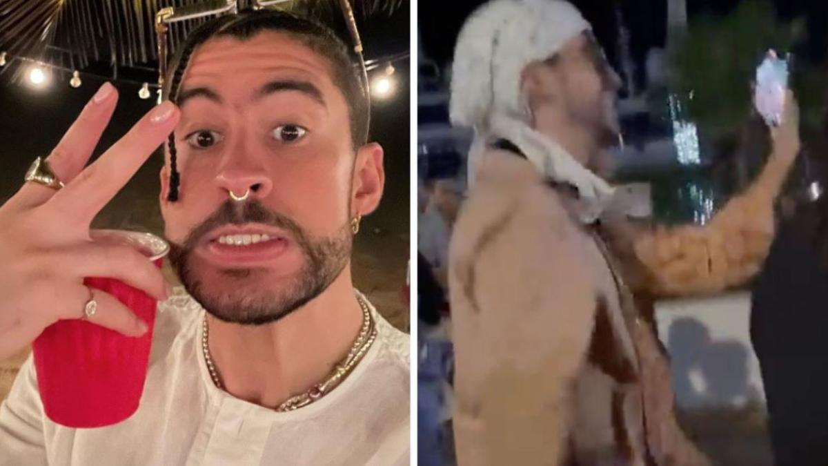 Bad Bunny por fin revela por qué le aventó el celular a una mujer: 'No eres mi fan real'