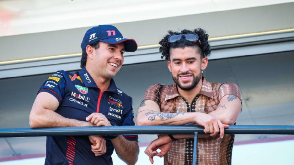 Bad Bunny hace pedazos a Checo Pérez en 'Mónaco', su nueva canción, por llegar después de Max Verstappen