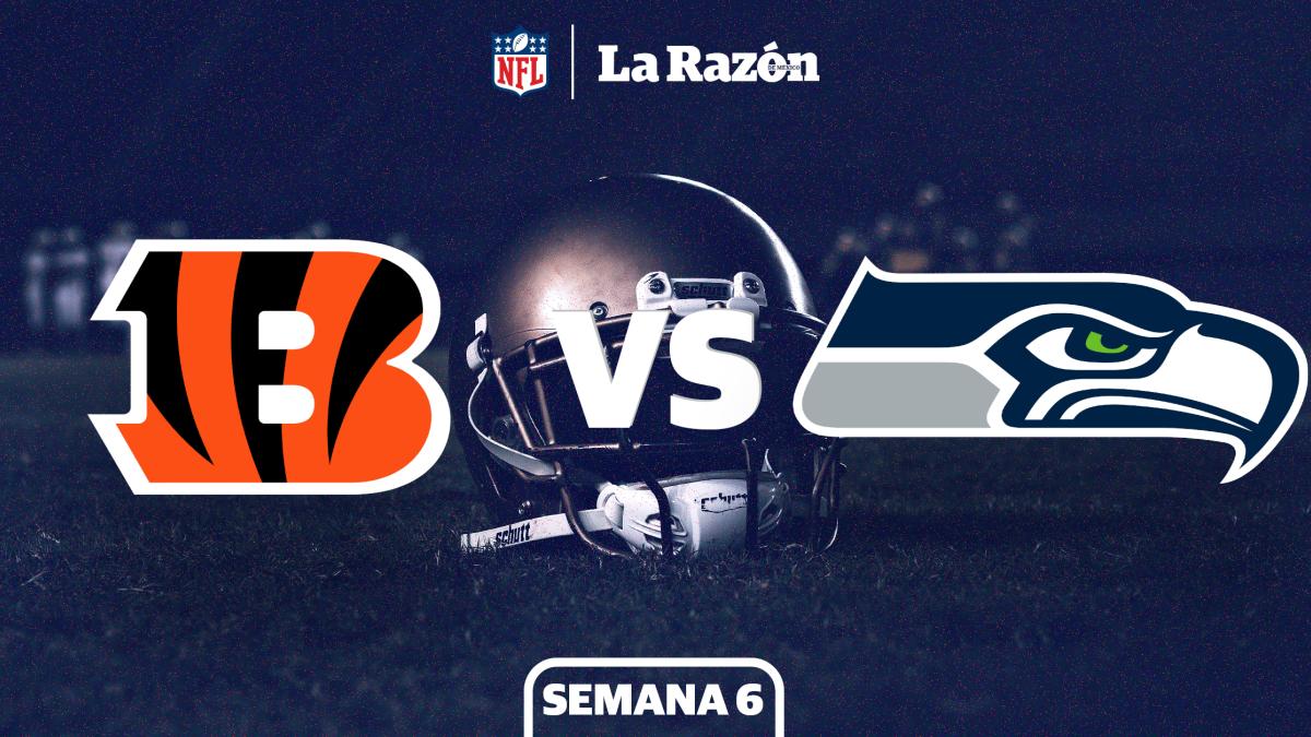 Cincinnati Bengals vs Seattle Seahawks: Horario y canal dónde ver EN VIVO el juego de Semana 6 de la NFL GRATIS