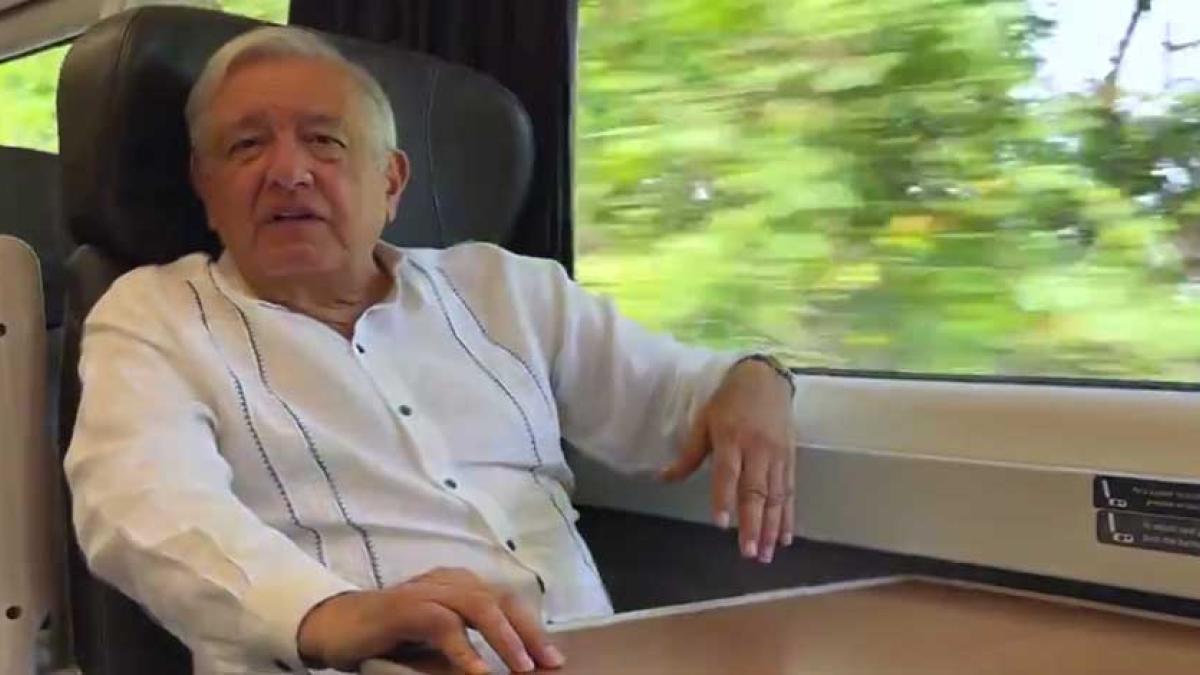 AMLO: El Tren del Istmo se inaugura el 22 de diciembre; 'es bastante cómodo', señala