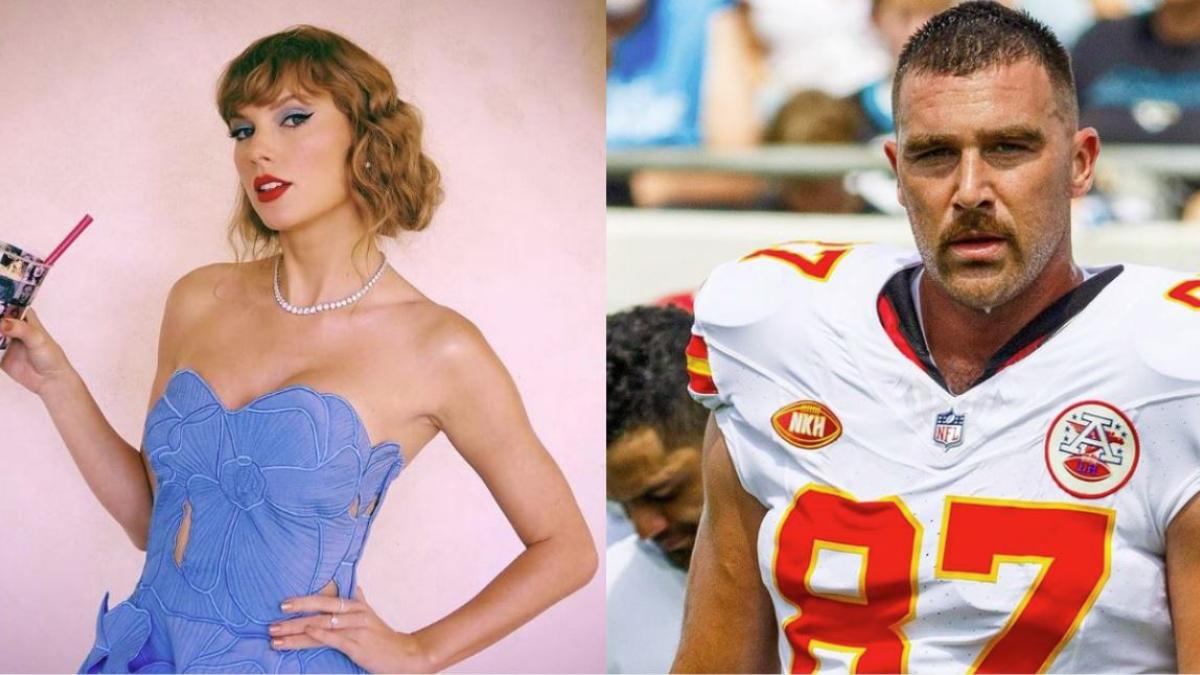 ¡Ya es oficial! Captan a Taylor Swift y Travis Kelce de la mano y besándose | FOTOS