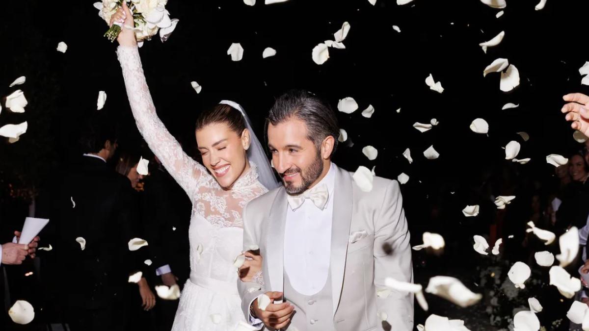 Michelle Salas comparte FOTO inédita de su boda para festejar el cumpleaños de Danilo Díaz