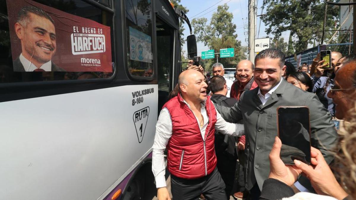 Omar García Harfuch recibe respaldo de líderes transportistas de CDMX