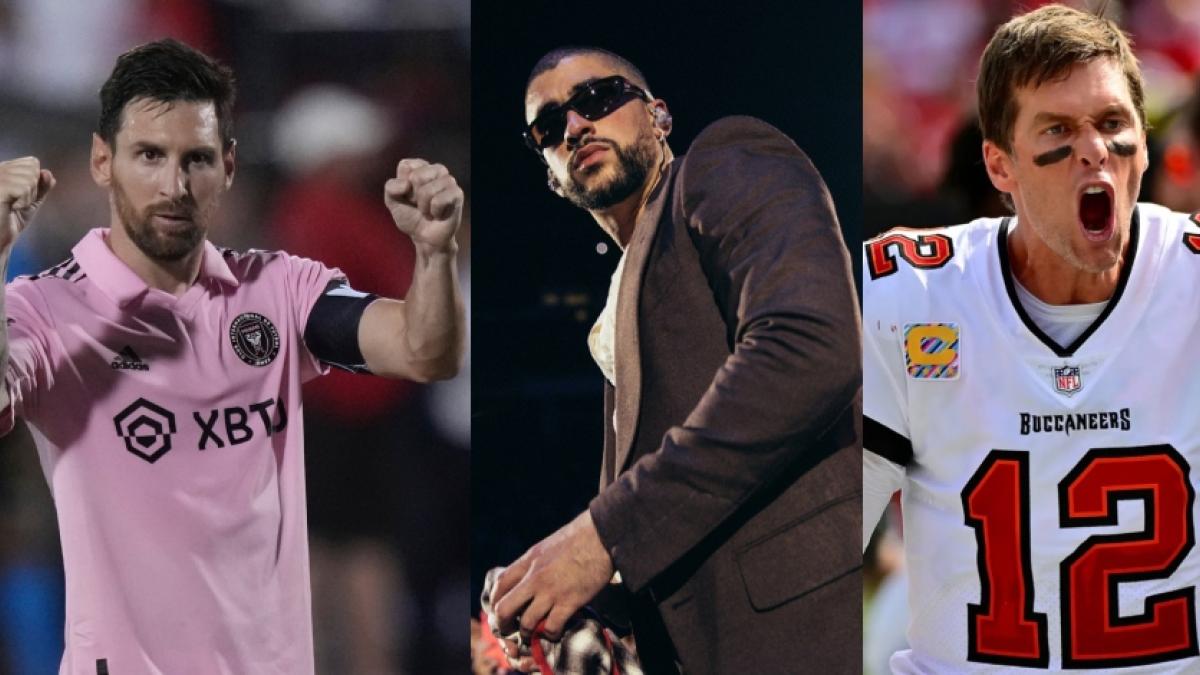 Bad Bunny hace una dura comparación entre Lionel Messi y Tom Brady y hace menos a la leyenda de la NFL