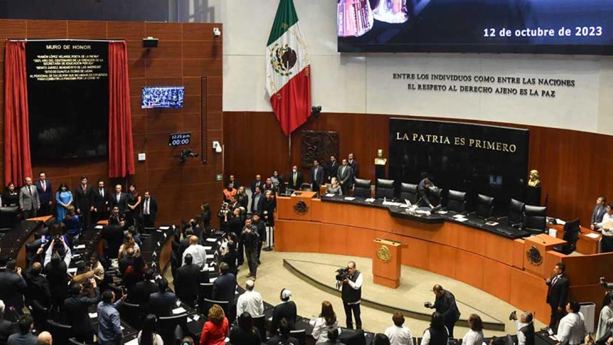 Chocan Morena y oposición en el Senado por protestas del Poder Judicial