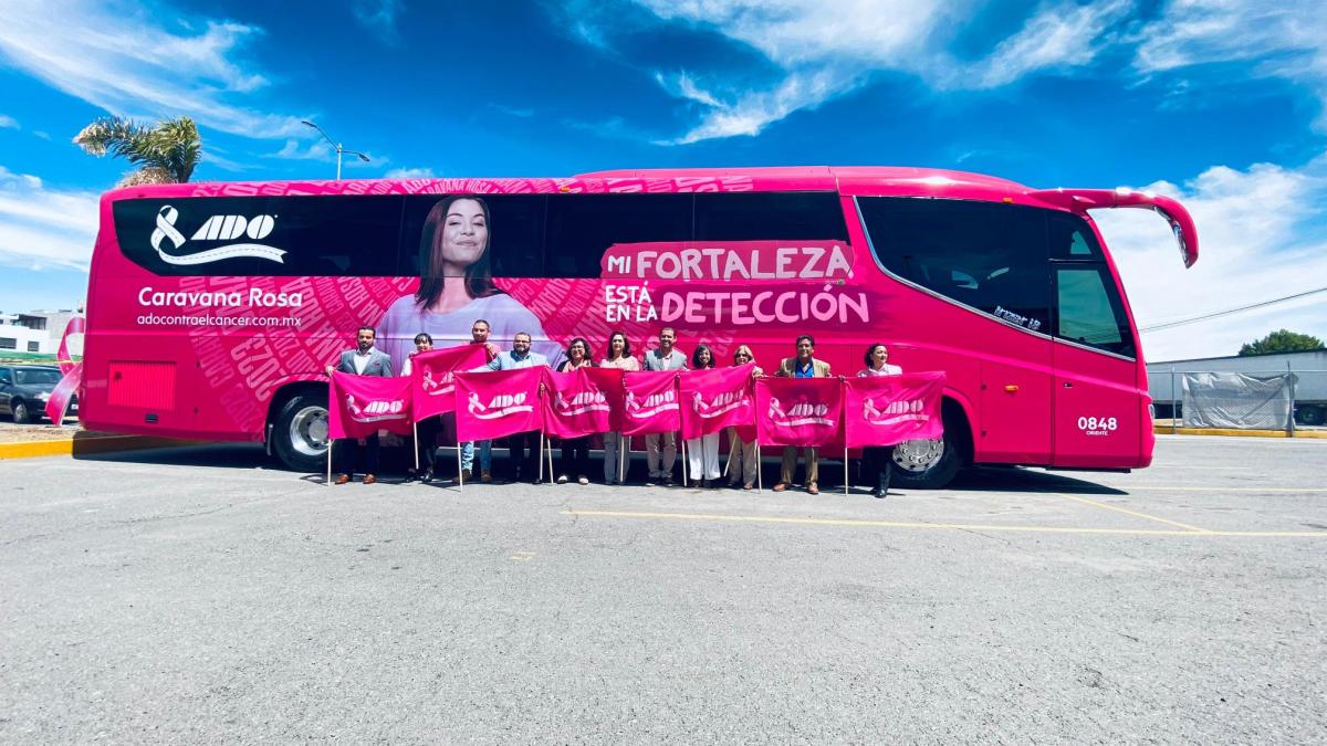 Caravana rosa ADO ofrece mastografías gratuitas en estas ciudades