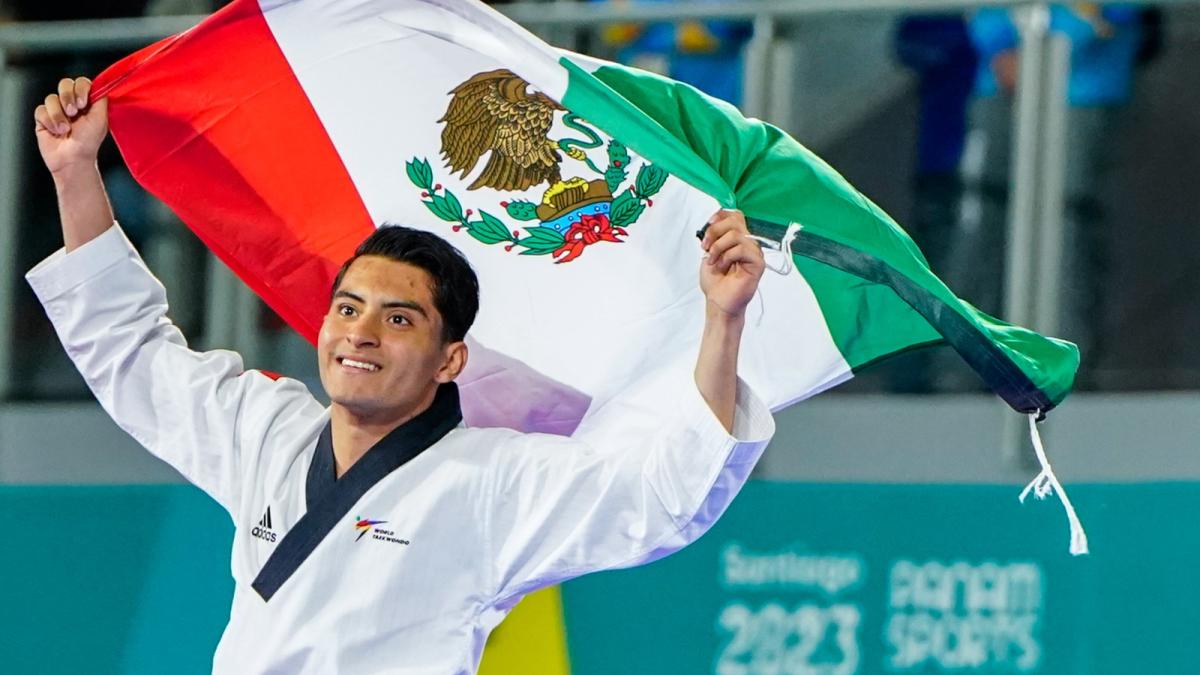 Juegos Panamericanos 2023: Taekwondoin William de Jesús Arroyo consigue primer oro para Mexico en Santiago