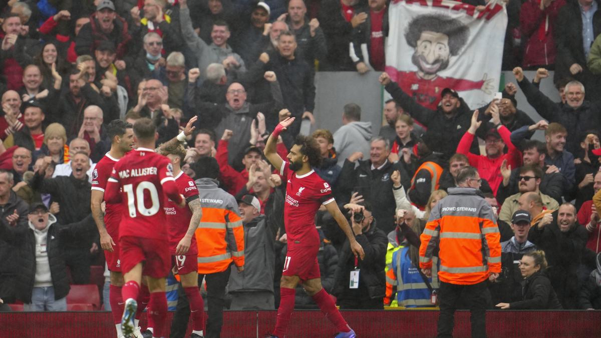 Premier League: Liverpool se lleva el Derbi de Merseyside ante Everton con dos tardíos goles de Salah