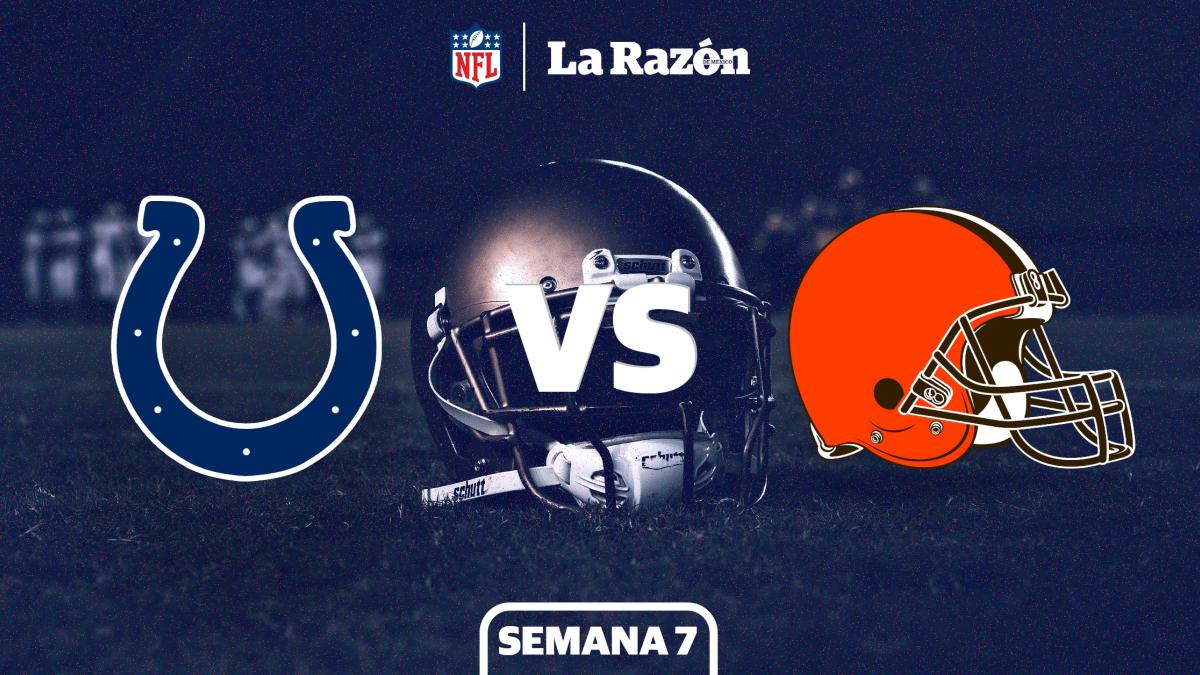 Indianapolis Colts vs Cleveland Browns: Horario y canal dónde ver EN VIVO el juego de Semana 7 GRATIS