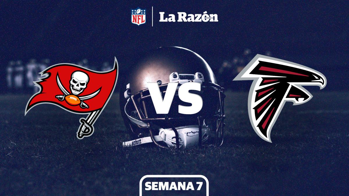 Tampa Bay Buccaneers vs Atlanta Falcons | Horario y canal dónde ver EN VIVO el juego de Semana 7 GRATIS