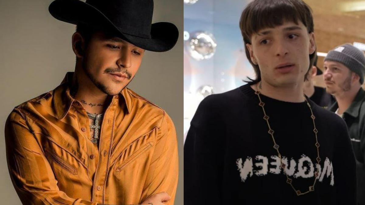 Peso Pluma y Christian Nodal comparten FOTO juntos ¿van a colaborar?