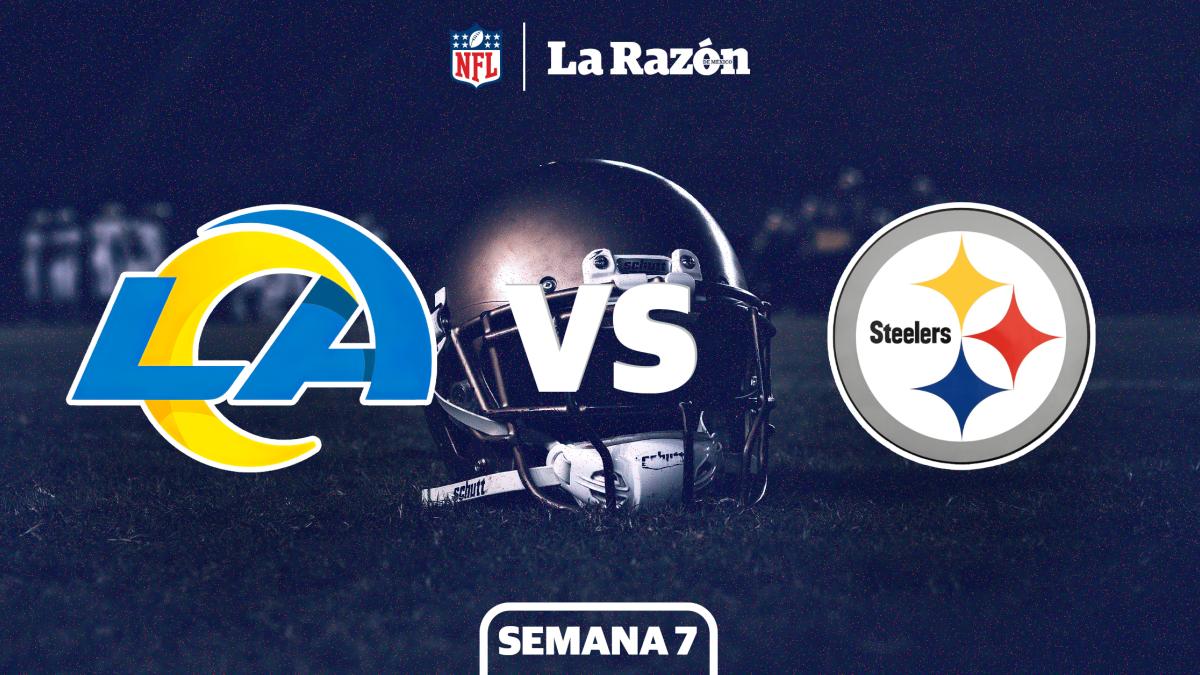 Los Angeles Rams vs Pittsburgh Steelers | Horario y canal dónde ver EN VIVO el juego de Semana 7 GRATIS