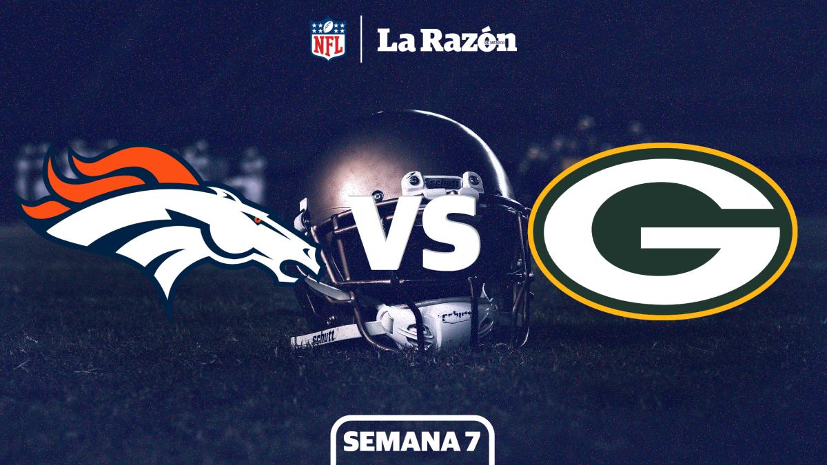 Denver Broncos vs Green Bay Packers | Horario y canal dónde ver EN VIVO el juego de Semana 7 GRATIS