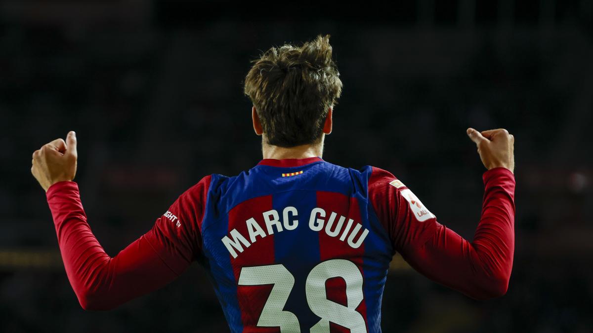 LaLiga: Marc Guiu debuta y marca el gol del triunfo del Barcelona sobre el Athletic Bilbao