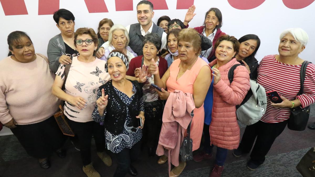 Harfuch, por fortalecer los apoyos a adultos mayores