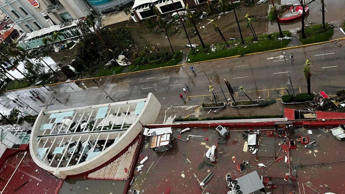 Aceleraron a Otis alta temperatura y vientos