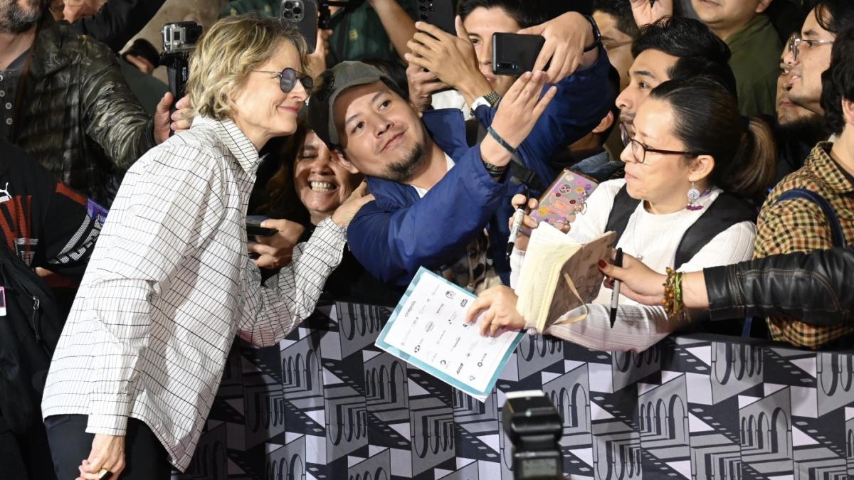 Jodie Foster recibe homenaje en el FICM