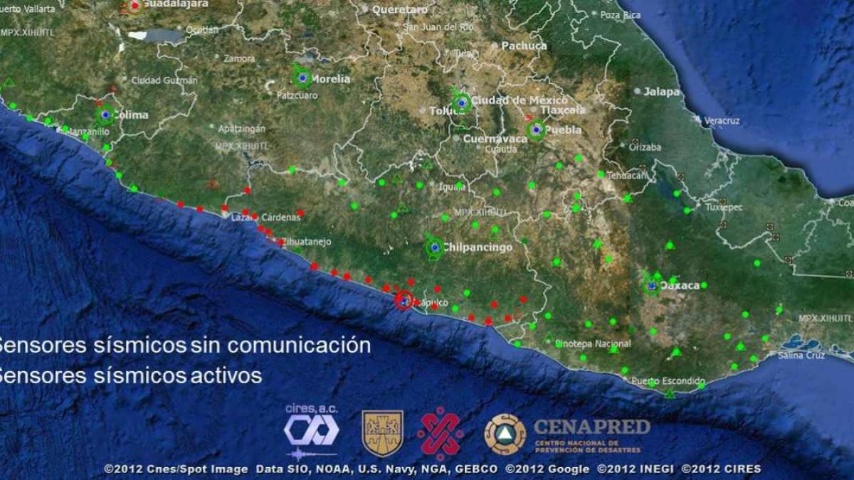 Suman 27 sensores sísmicos afectados tras paso de 'Otis'