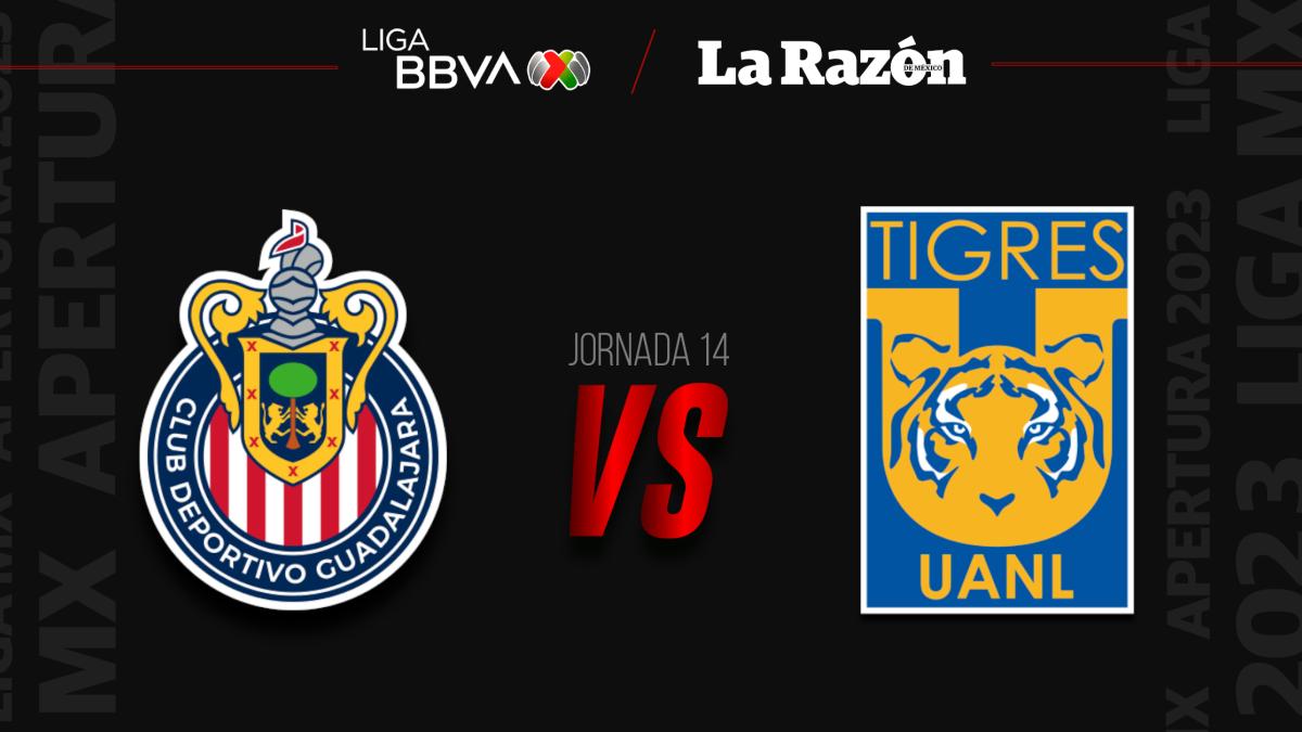 Chivas vs Tigres | Liga MX: ¿Dónde y a qué hora pasan el partido de la Jornada 14 EN VIVO y GRATIS?