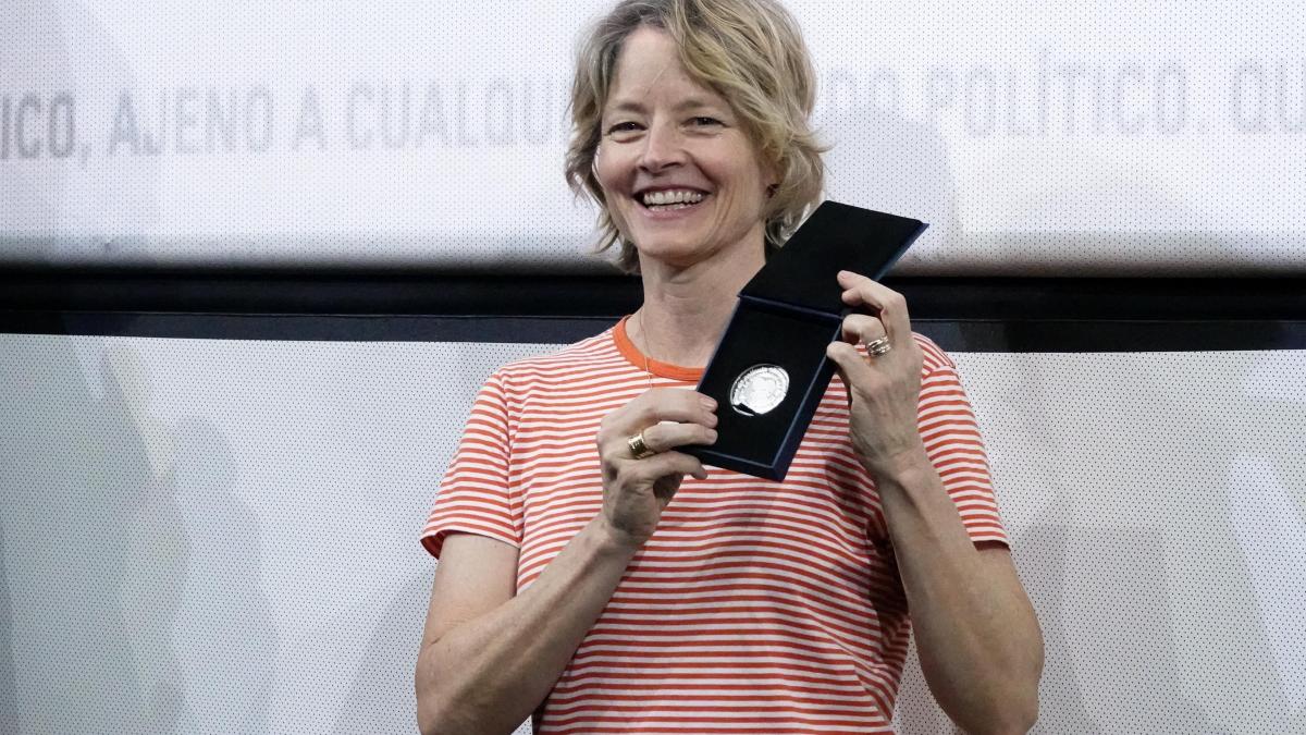 Jodie Foster recibe la Medalla Filmoteca UNAM