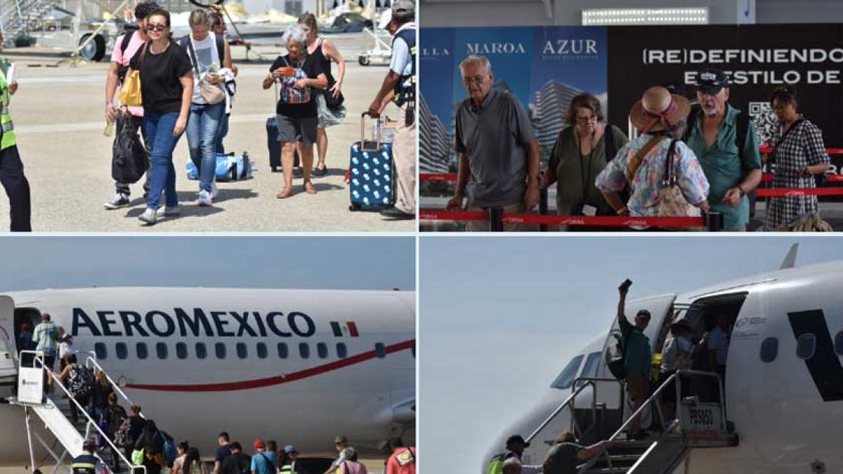 Primera jornada del puente aéreo humanitario para Acapulco por huracán 'Otis' realizó 14 vuelos: SICT