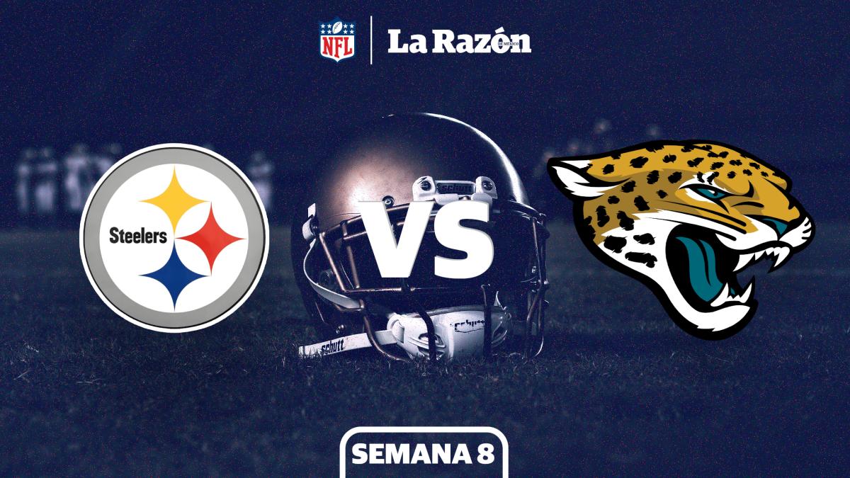 Pittsburgh Steelers vs Jacksonville Jaguars: Horario y canal dónde ver EN VIVO el juego de Semana 8 de la NFL GRATIS