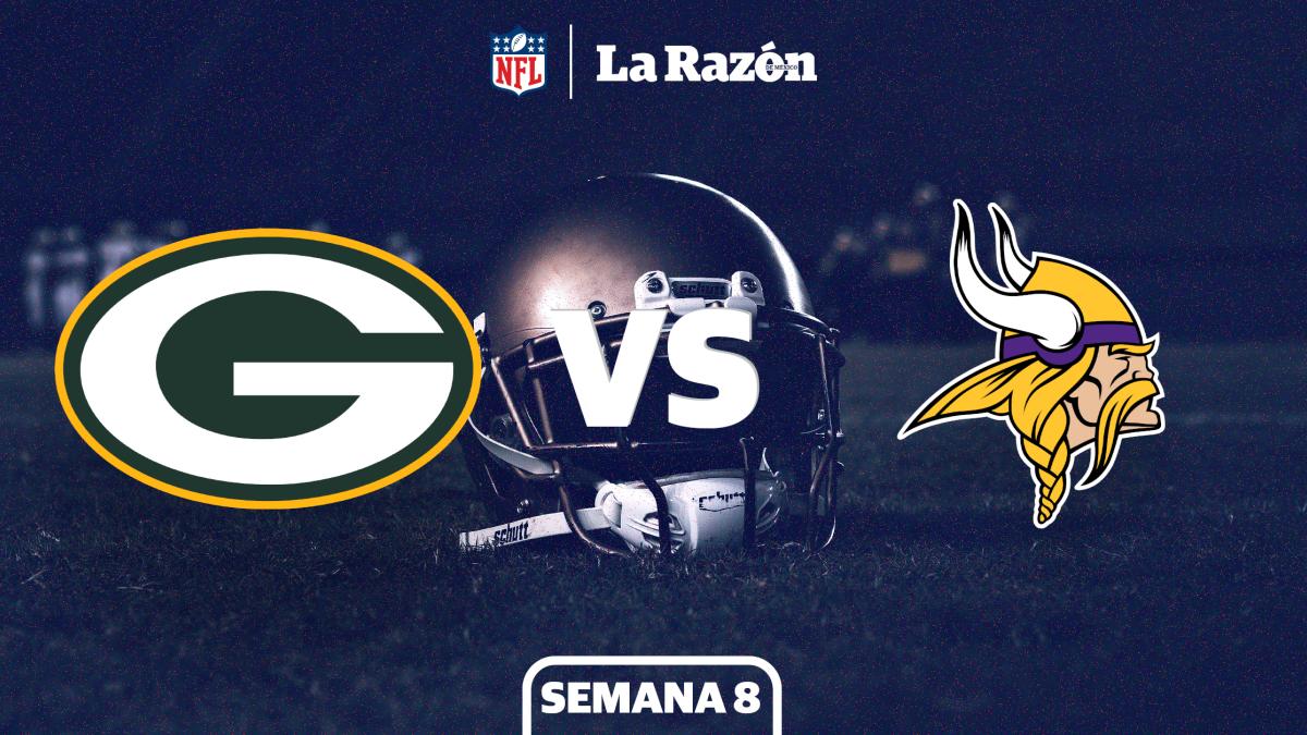 Green Bay Packers vs Minnesota Vikings | Horario y canal dónde ver EN VIVO el juego de Semana 8 GRATIS
