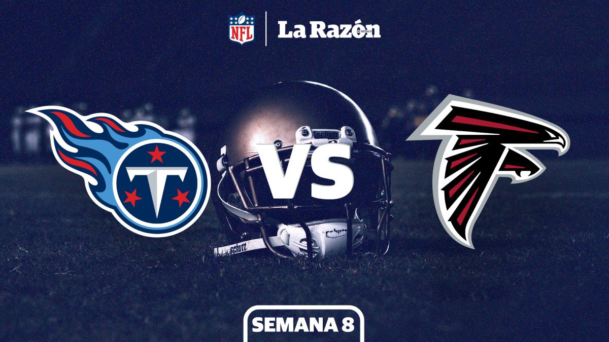 Tennessee Titans vs Atlanta Falcons | Horario y canal dónde ver EN VIVO el juego de Semana 8 GRATIS