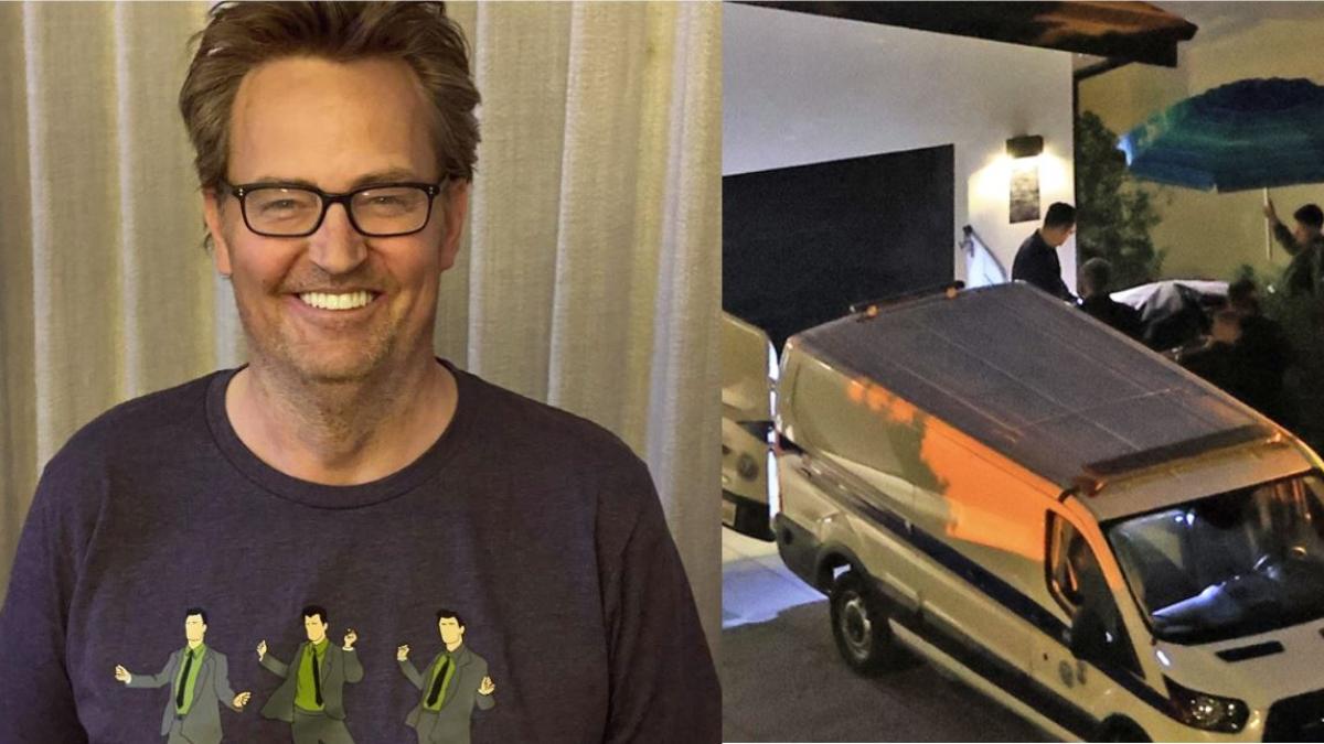 Así trasladaron el cuerpo Matthew Perry al forense para hacerle la autopsia | VIDEO