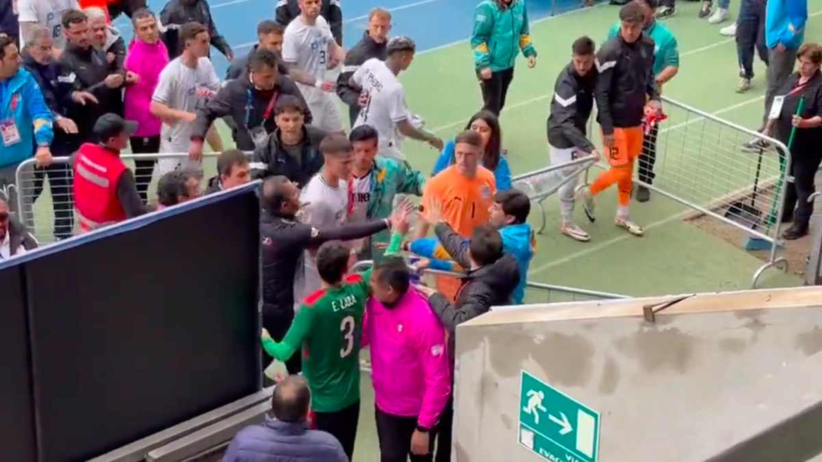 Juegos Panamericanos 2023: El partido entre México y Uruguay termina en golpes entre jugadores (VIDEO)