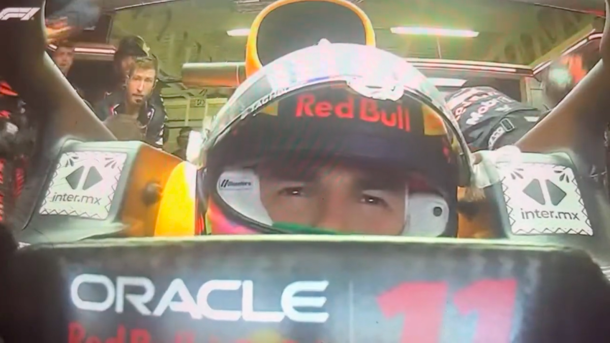 Gran Premio de México 2023: Checo Pérez y la imagen que nadie quiere ver, llorando dentro su carro